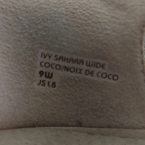 Earth Ivy Sahara Open Toe Leather Shooties 9W Tan - Picture 2 of 16